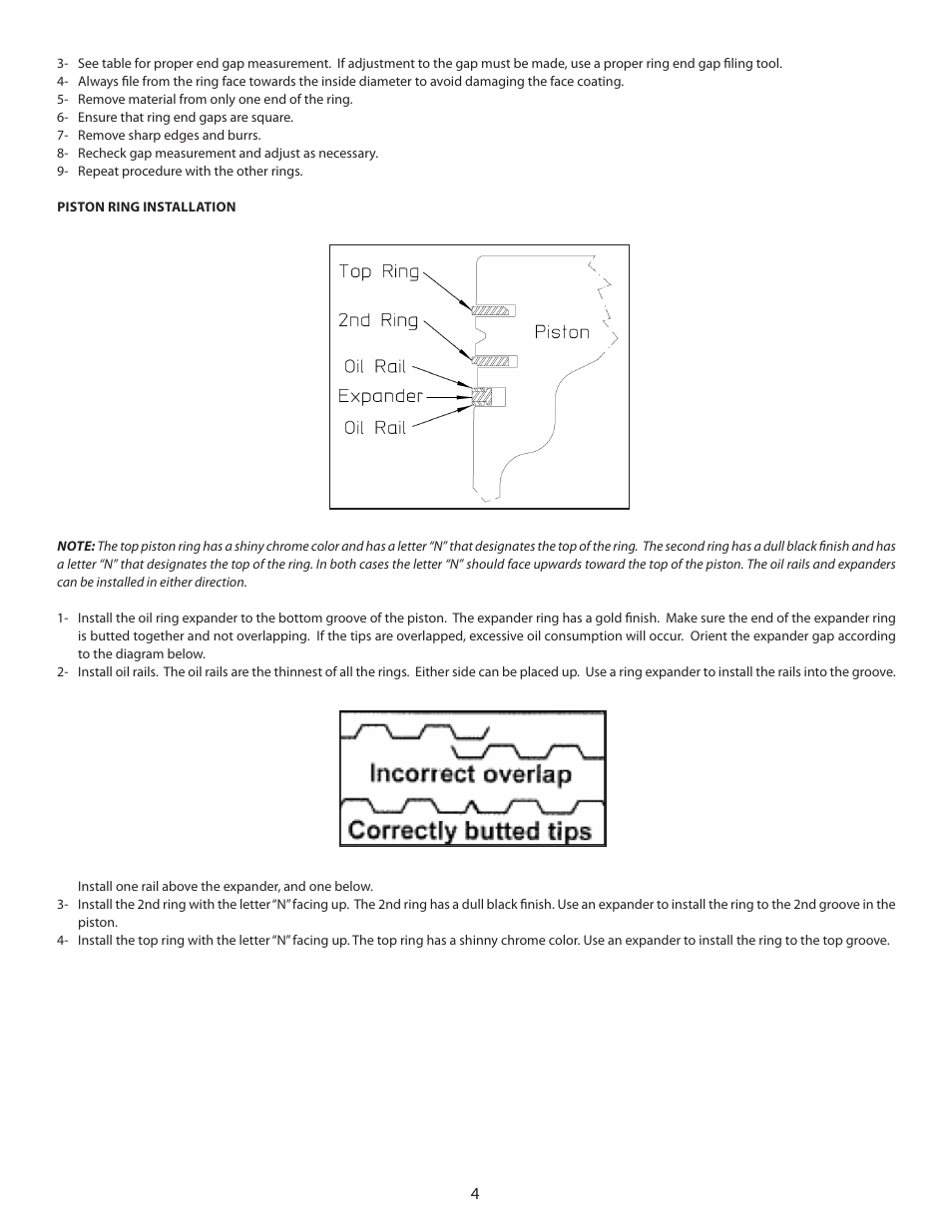 S&S Cycle Lloydz Motorworkz 107 and 114 Big Bore Kit for Victory Motorcycles User Manual | Page 4 / 9