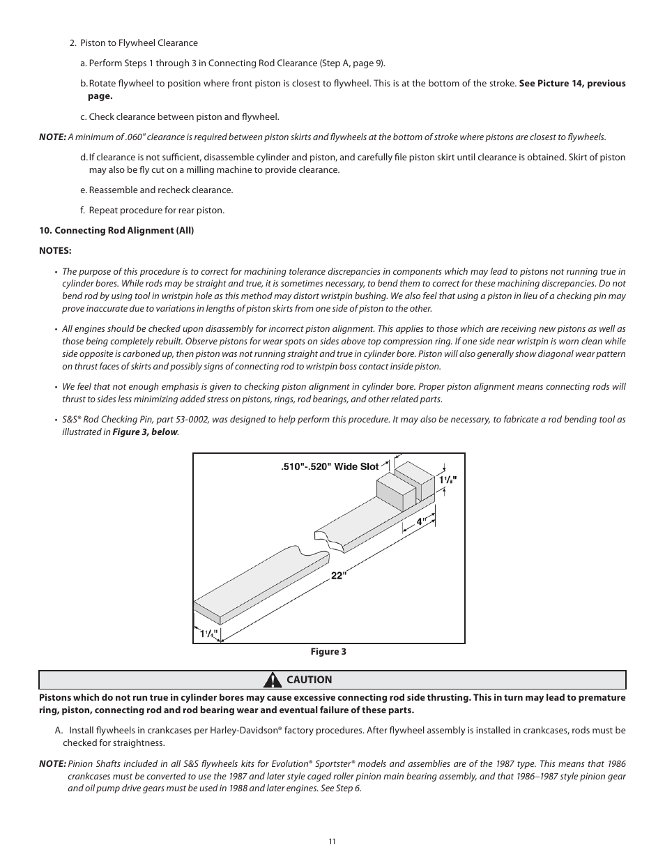 S&S Cycle Sidewinder 3 5⁄8 Big Bore Cylinders for Harley-Davidson Sportster Models—1986–2003 User Manual | Page 11 / 20