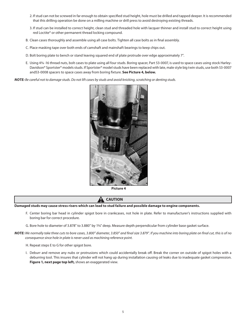 S&S Cycle Sidewinder 3 5⁄8 Big Bore Cylinders for Harley-Davidson Sportster Models—1986–2003 User Manual | Page 5 / 20