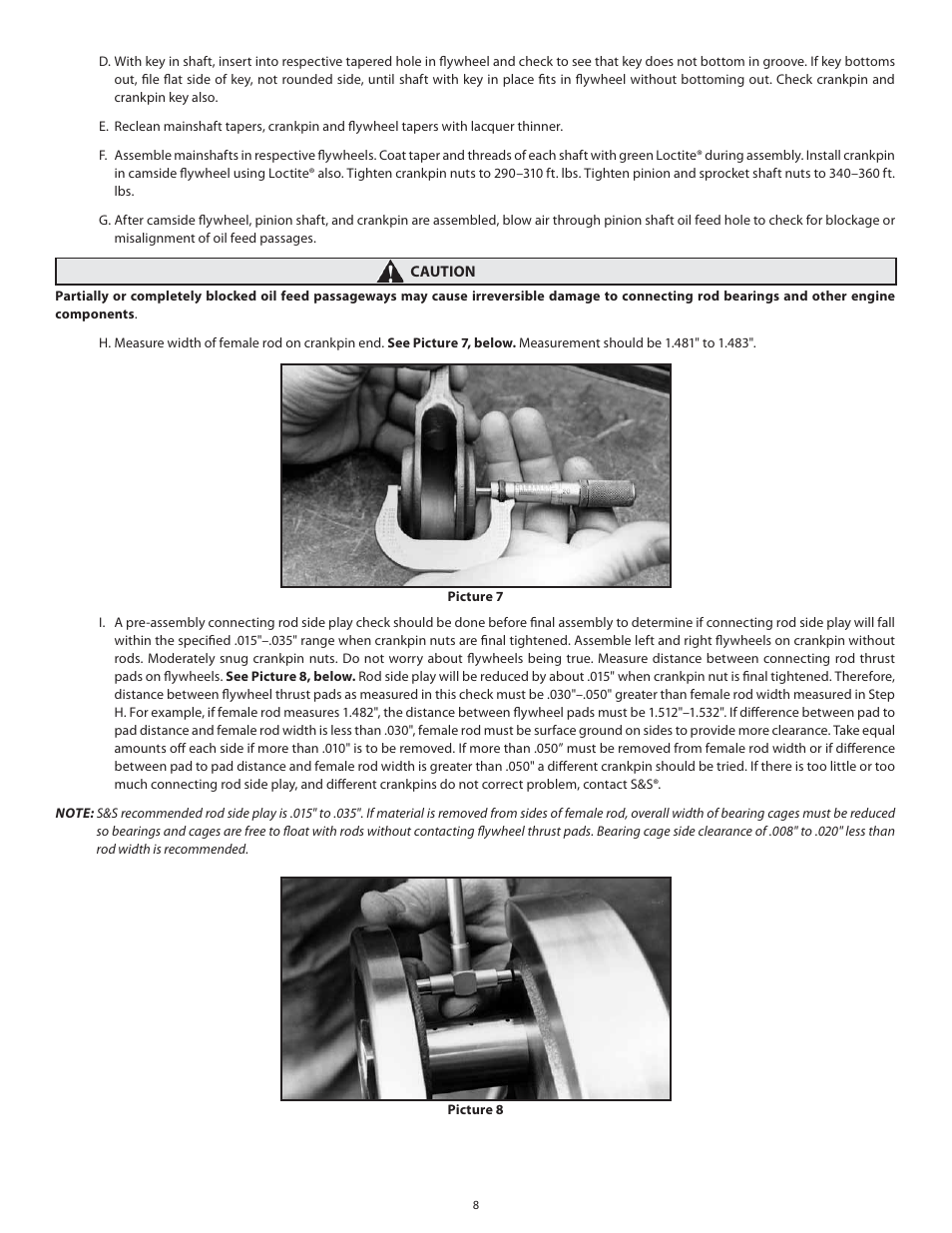 S&S Cycle Sidewinder 3 5⁄8 Big Bore Cylinders for Harley-Davidson Sportster Models—1986–2003 User Manual | Page 8 / 20