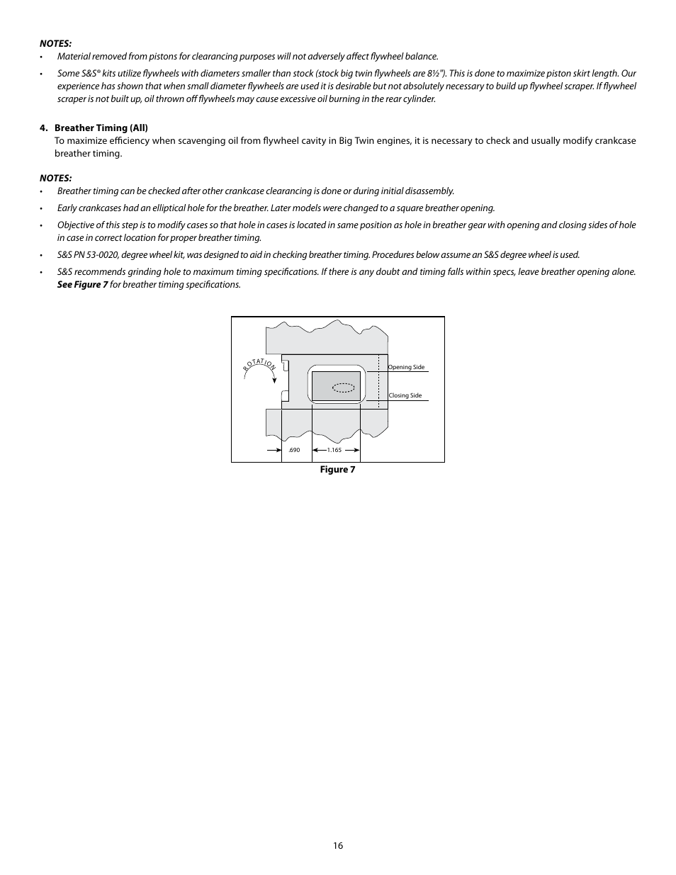 S&S Cycle Bore Big Twin Stroker Kit 1936–1999 3 7/16 - 3 1/2 User Manual | Page 16 / 20