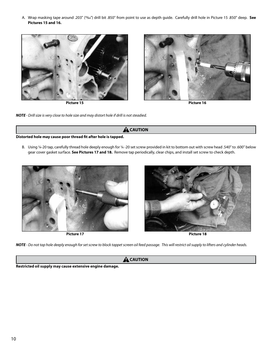 S&S Cycle Billet Oil Pump for Big Twin Engines User Manual | Page 10 / 24