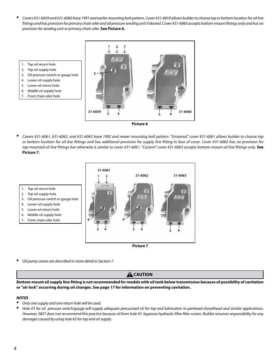 S&S Cycle Billet Oil Pump for Big Twin Engines User Manual | Page 4 / 24