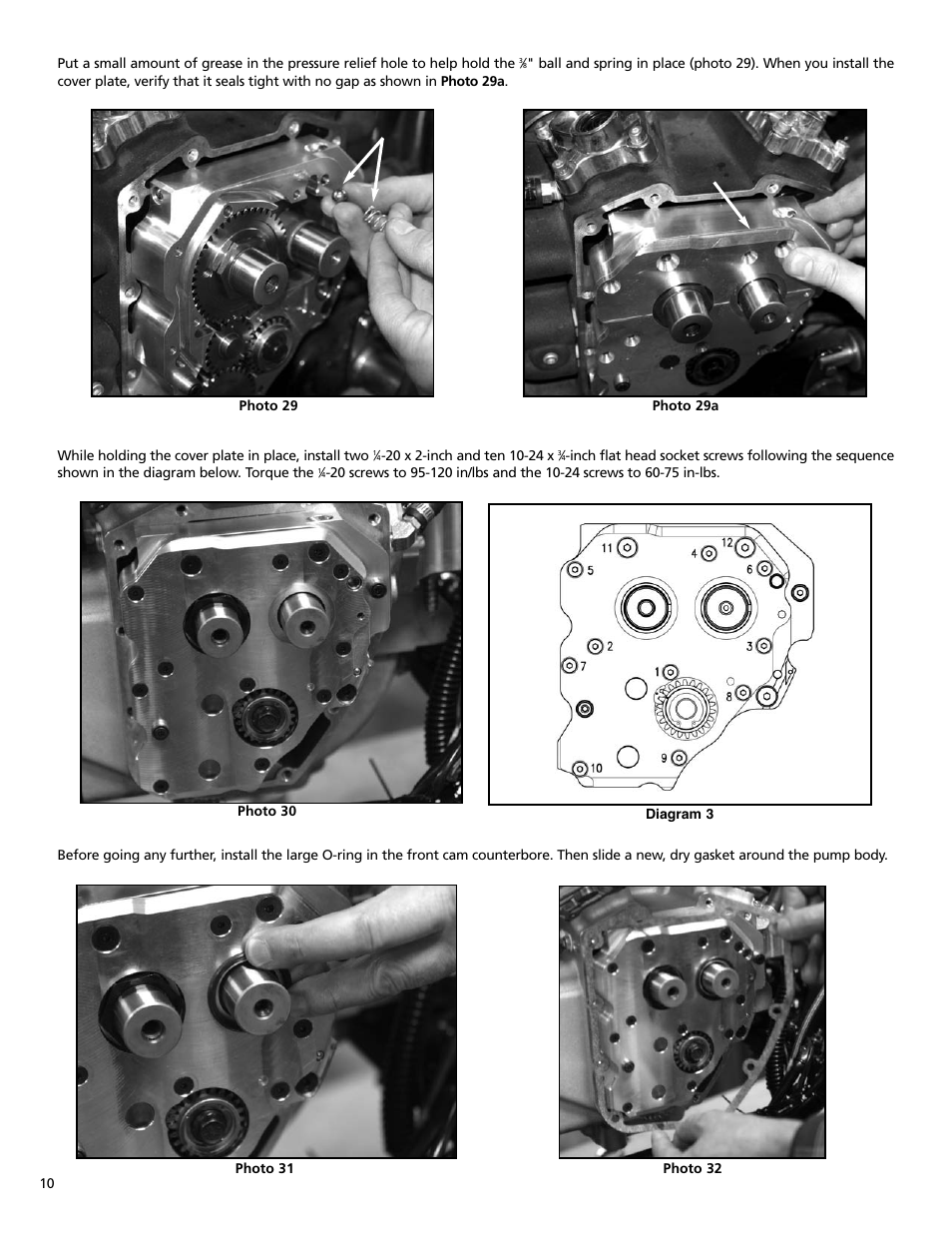 S&S Cycle Oil Pump for T-Series Engines & Harley-Davidson Twin Cam 88 Engines User Manual | Page 10 / 16