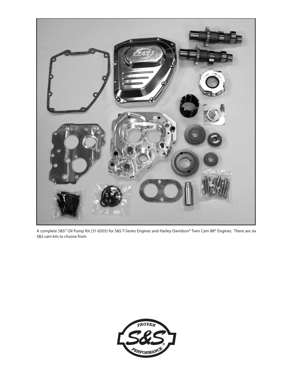 S&S Cycle Oil Pump for T-Series Engines and Harley-Davidson Twin Cam 88 Engines, Including Standard and Easy Start Camshafts User Manual | Page 18 / 18