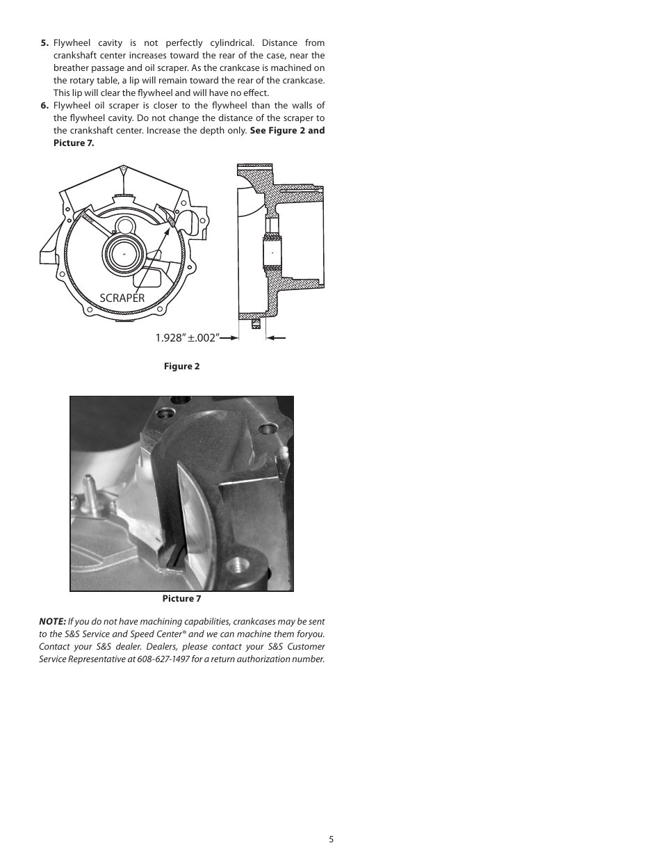 S&S Cycle Three Piece Flywheel Assemblies for S&S V-Series Engines for 1984-99 Harley-Davidson Big Twins User Manual | Page 5 / 5