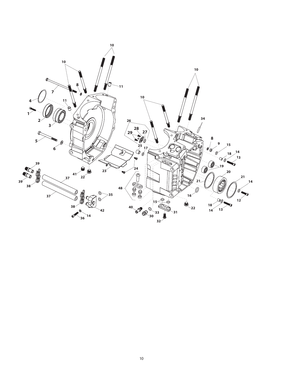 S&S Cycle Crankcase for Harley-Davidson Twin Cam 88 Engines User Manual | Page 10 / 11