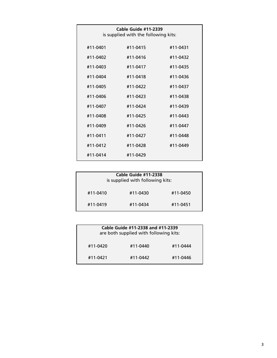 S&S Cycle Cable Guides for S&S Super E & Super G Carburetors User Manual | Page 3 / 4