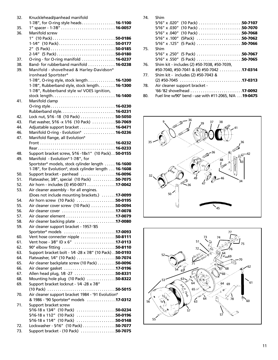 S&S Cycle Super B Series Carburetor User Manual | Page 11 / 12