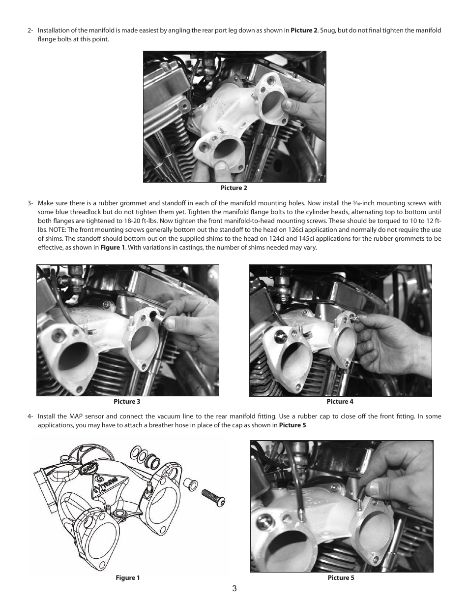 S&S Cycle G-Extreme Dual Carb Kit User Manual | Page 3 / 8