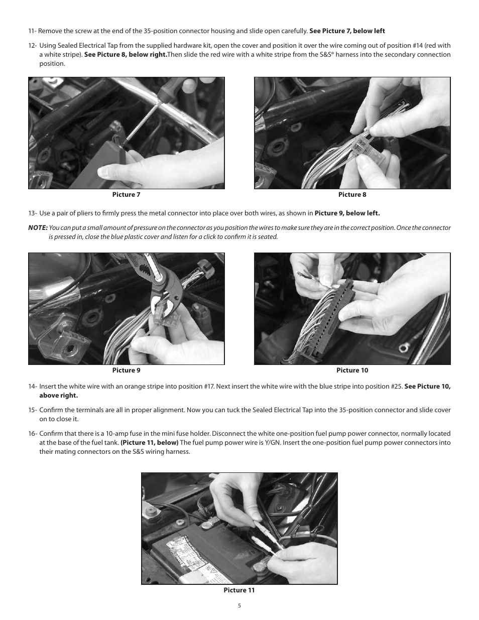 S&S Cycle Closed Loop Oxygen Sensor Kit for Magneti Marelli Style S&S Replacement Module User Manual | Page 5 / 6