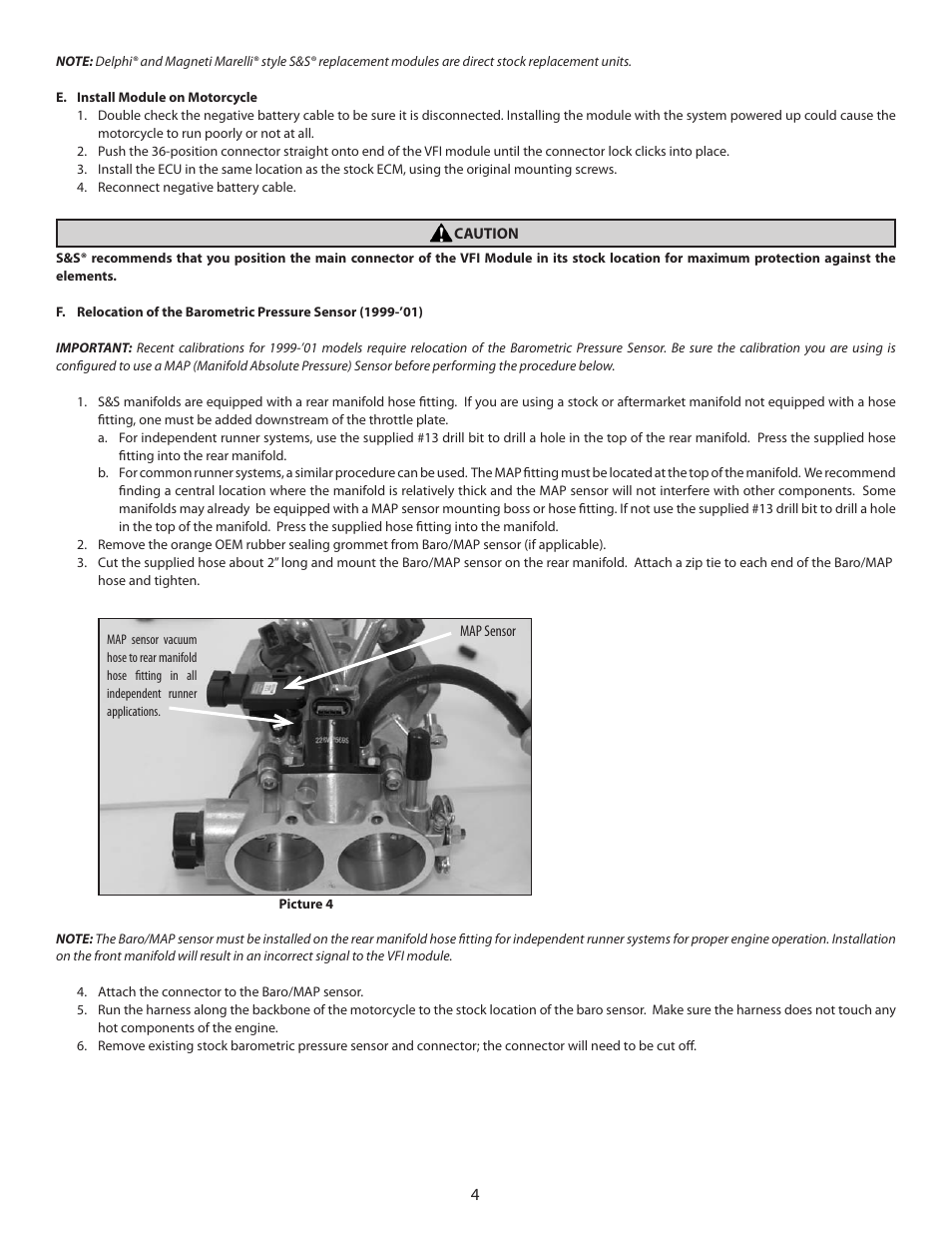 S&S Cycle VFI Module and Pro Tune II Software User Manual | Page 4 / 16