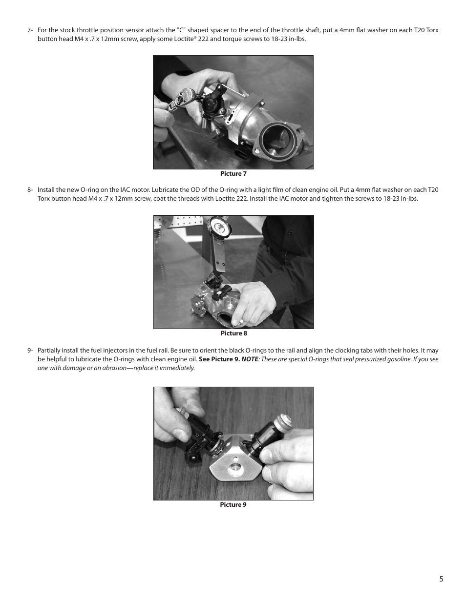 S&S Cycle Single Bore Induction System User Manual | Page 5 / 12