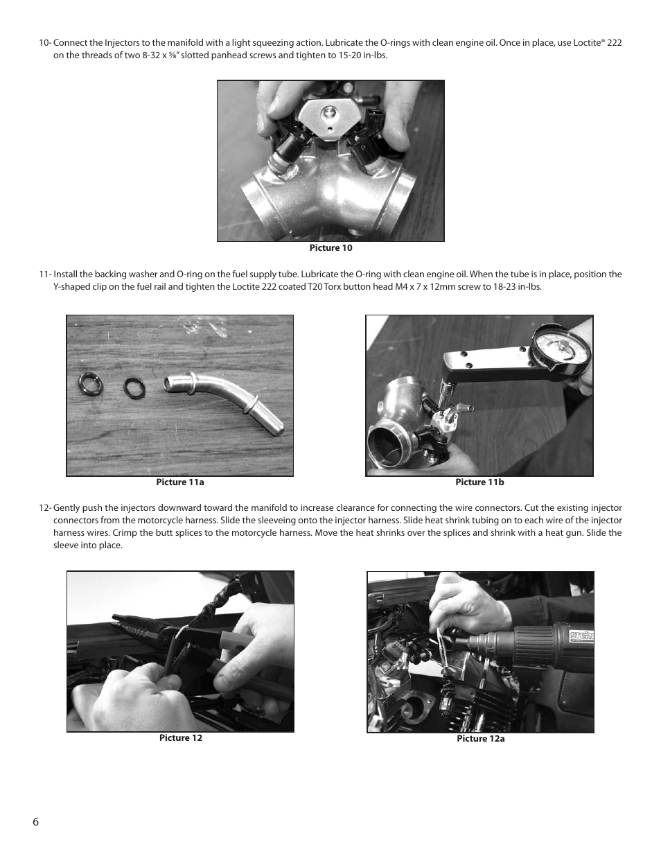 S&S Cycle Single Bore Induction System User Manual | Page 6 / 12