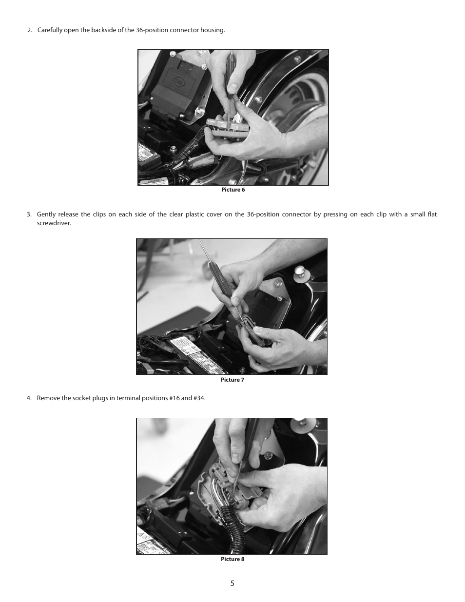 S&S Cycle VFI Knock Sensor Kit for 2001-07 Delphi Style VFI Module (with USB) User Manual | Page 5 / 8