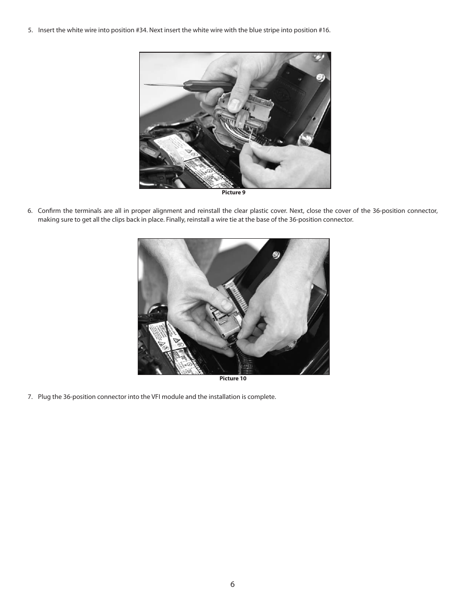 S&S Cycle VFI Knock Sensor Kit for 2001-07 Delphi Style VFI Module (with USB) User Manual | Page 6 / 8