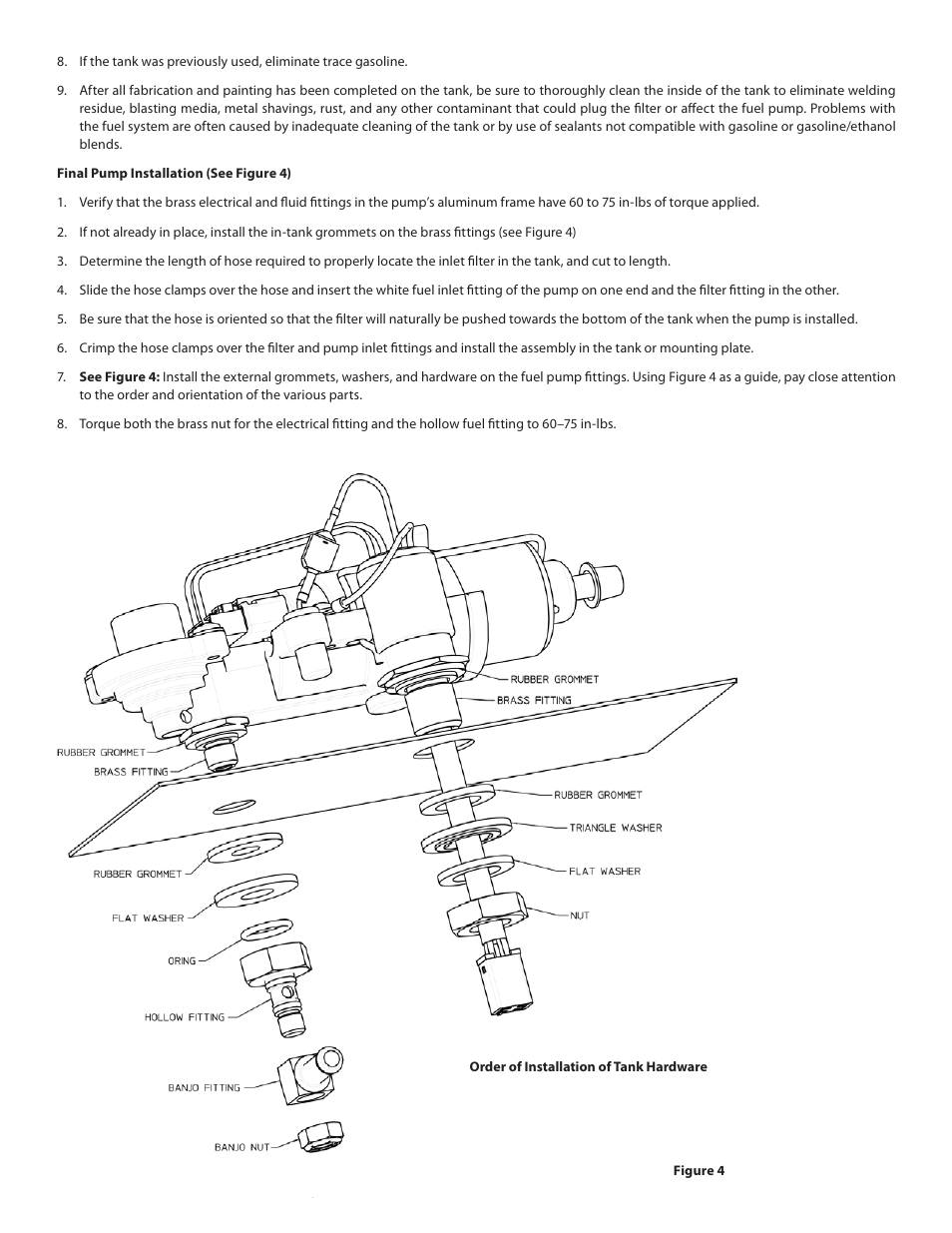 S&S Cycle In-Tank Fuel Pump User Manual | Page 4 / 8