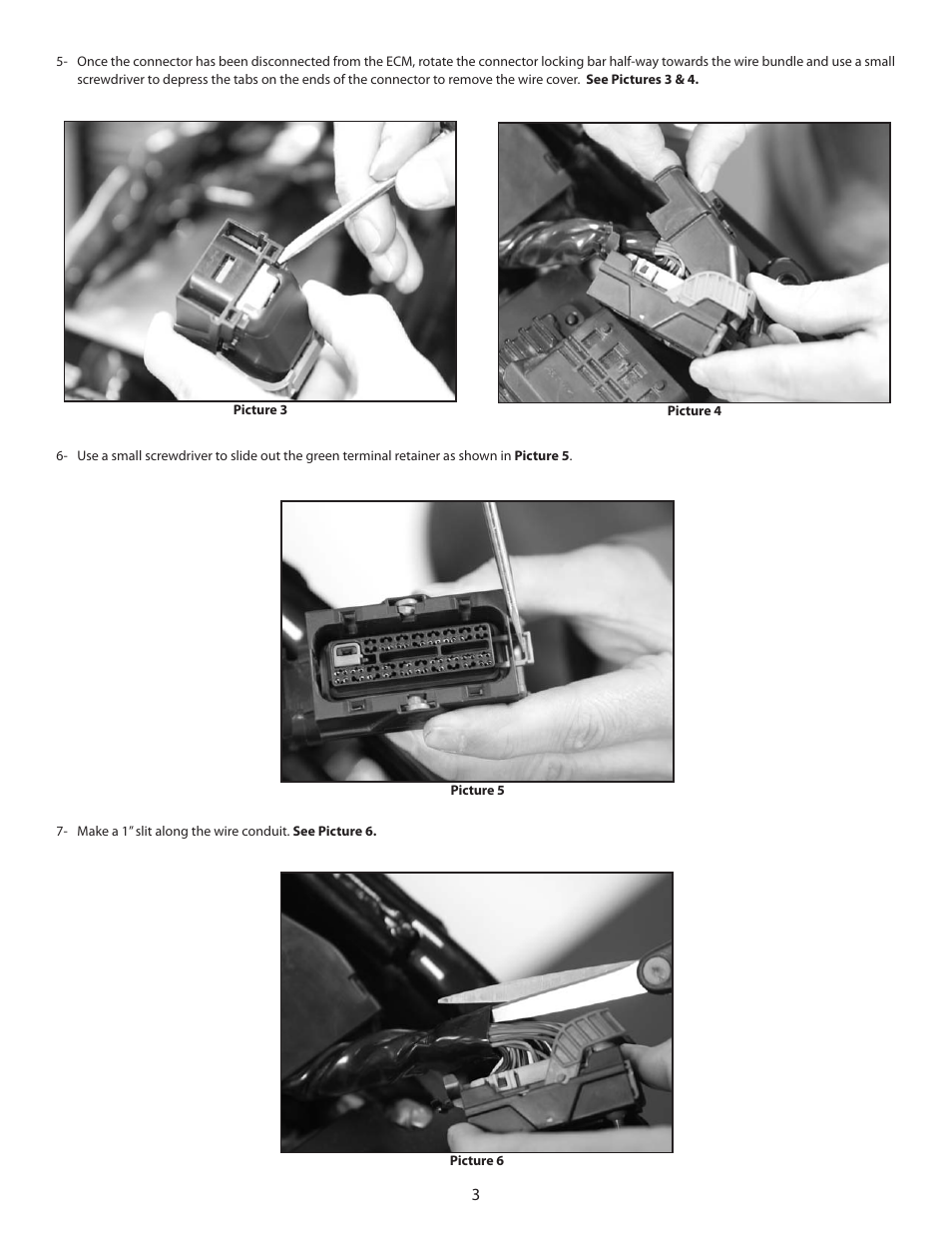 S&S Cycle EZFI on 2008-09 Touring Models User Manual | Page 3 / 8