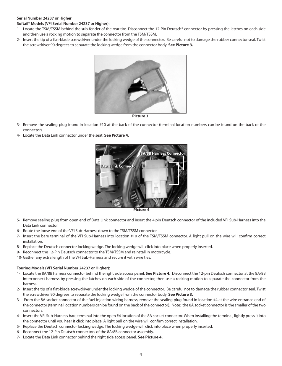 S&S Cycle Serial Delphi Style VFI (Variable Fuel Injection) Module and ProTune II Software User Manual | Page 4 / 14