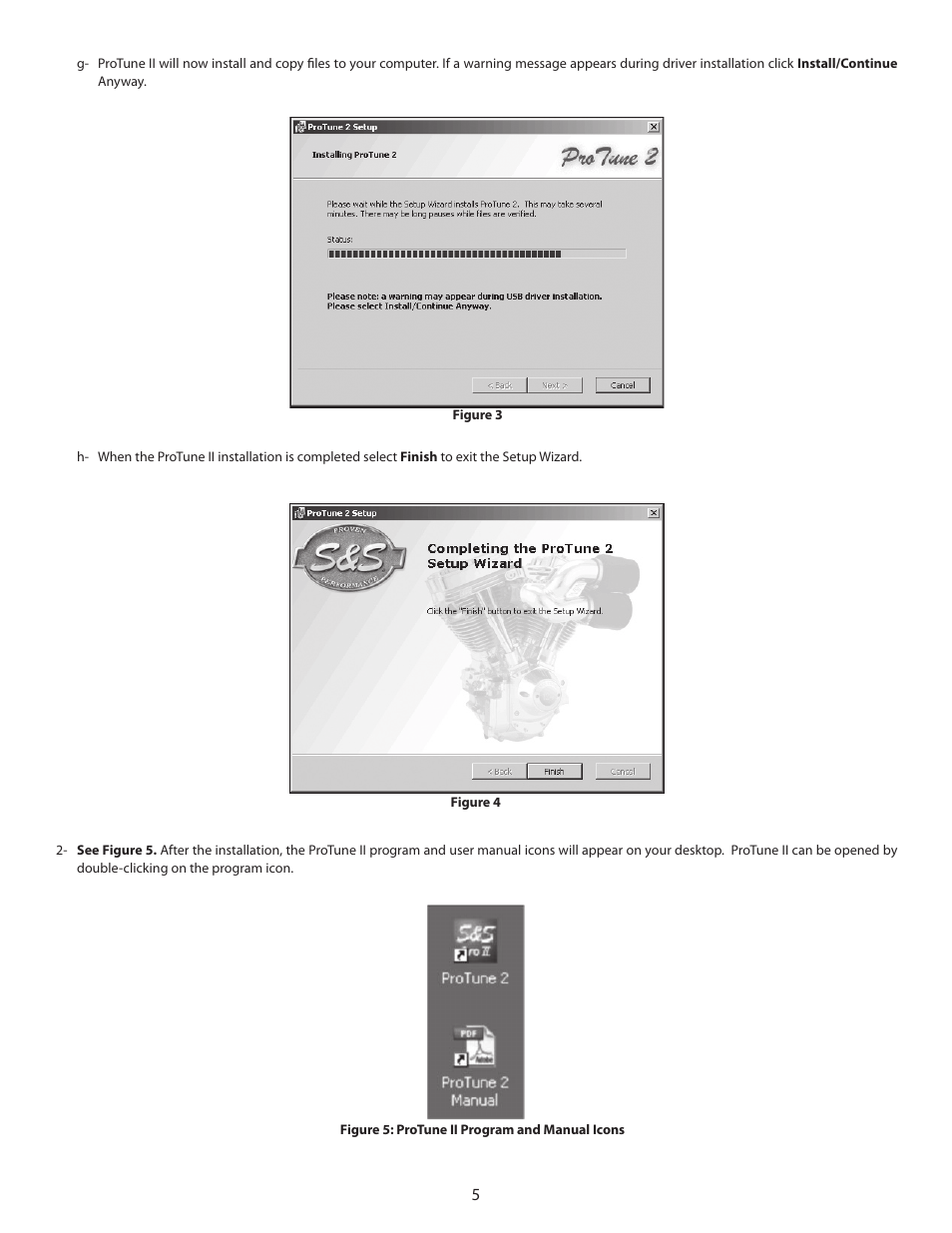 S&S Cycle USB Magneti Marelli Style VFI (Variable Fuel Injection) Module and ProTune II Software User Manual | Page 5 / 12