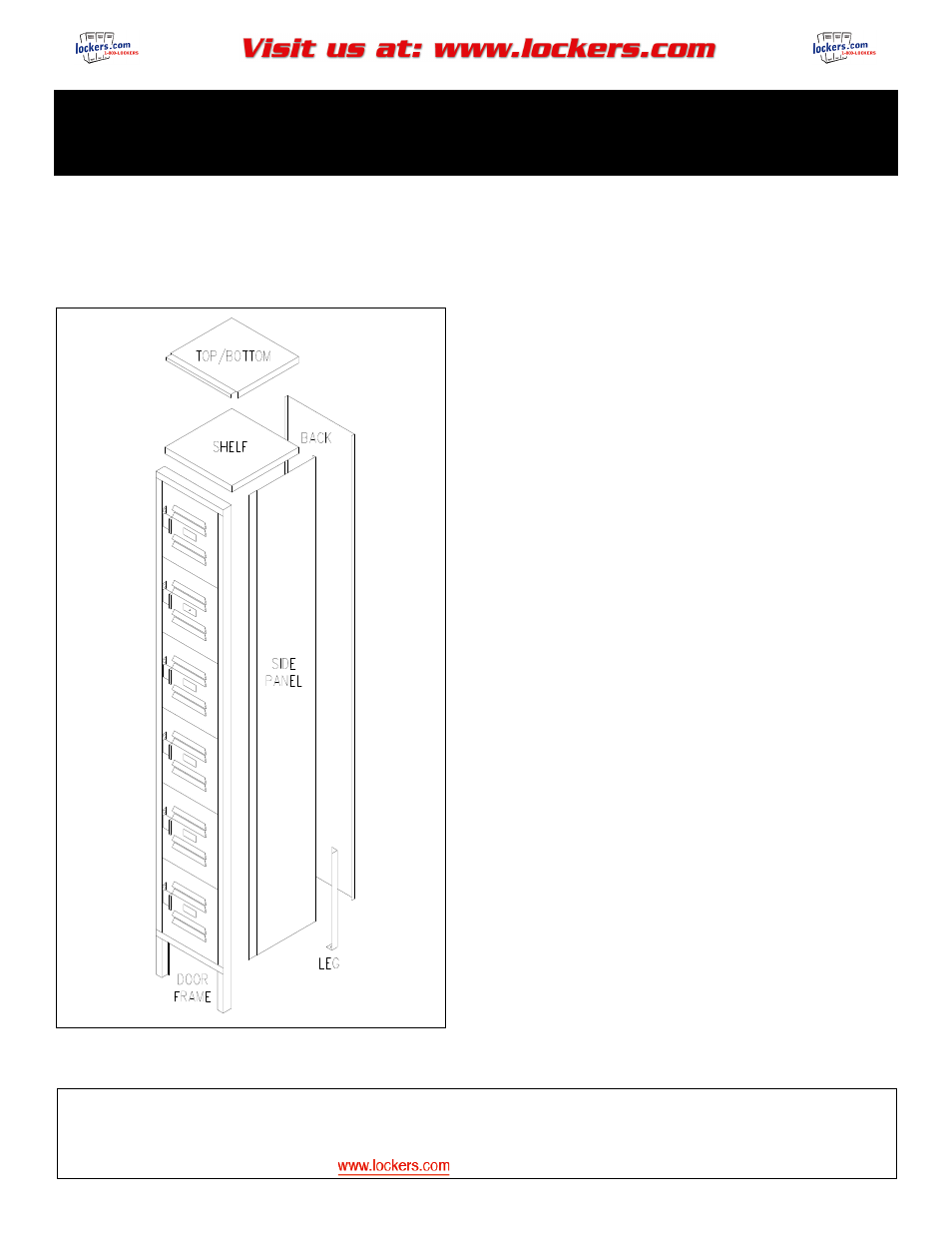 Salsbury Industries 66000 Series Box Style Bridge Lockers User Manual | 3 pages