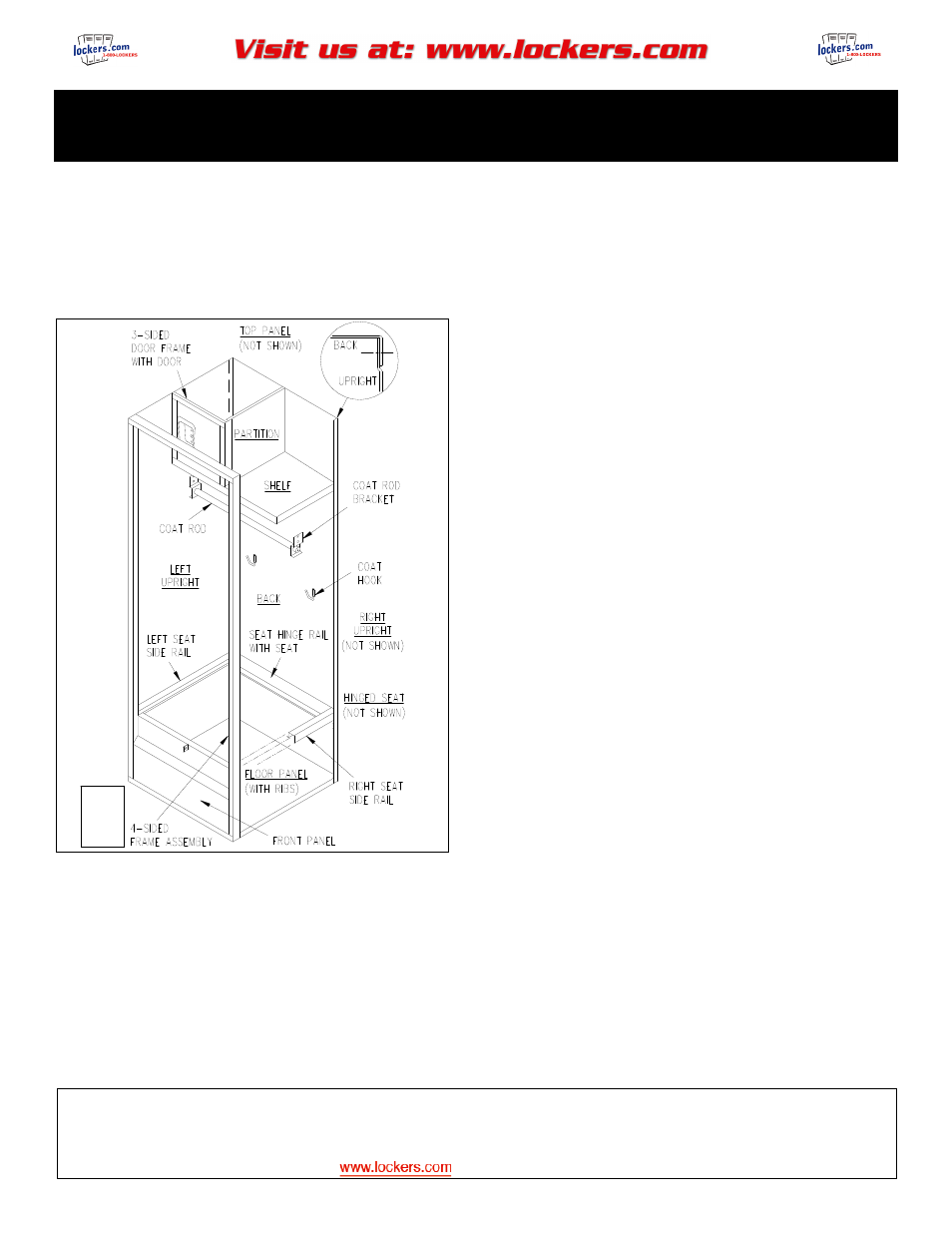 Salsbury Industries 72000 Series Standard Gear Lockers User Manual | 1 page