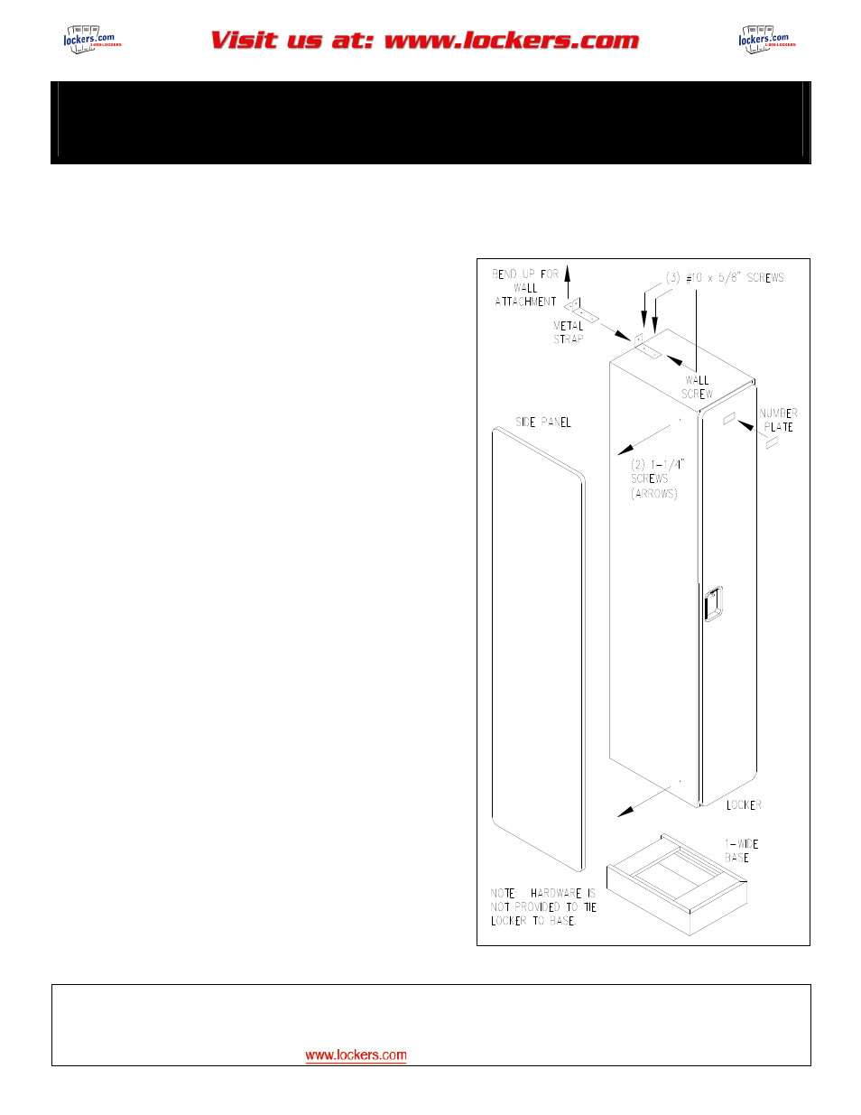 Salsbury Industries 30000 Series Designer Lockers User Manual | 3 pages