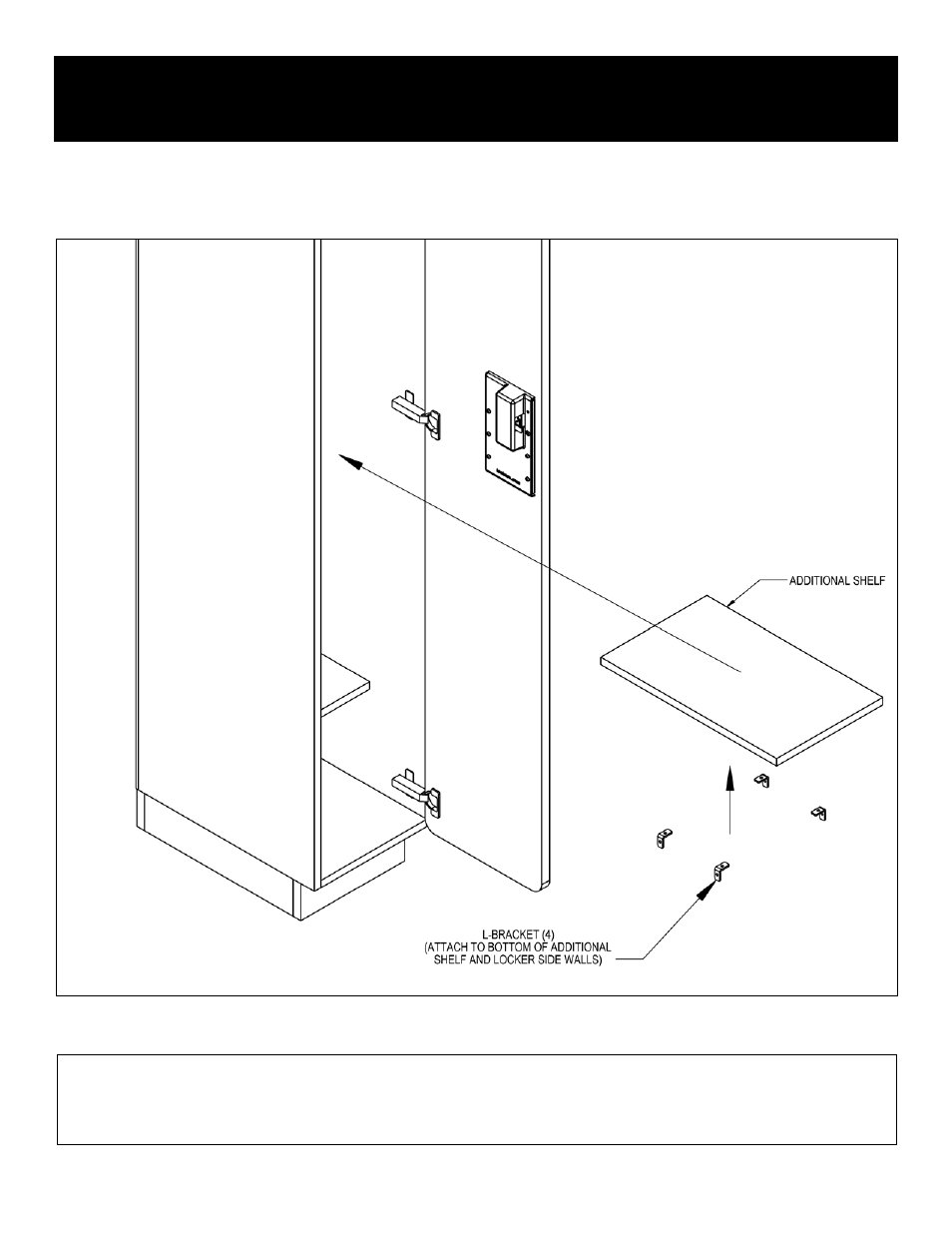 Installation instructions, Salsbury industries, Additional shelves | Salsbury Industries 33000 Series Designer Lockers Options User Manual | Page 3 / 3