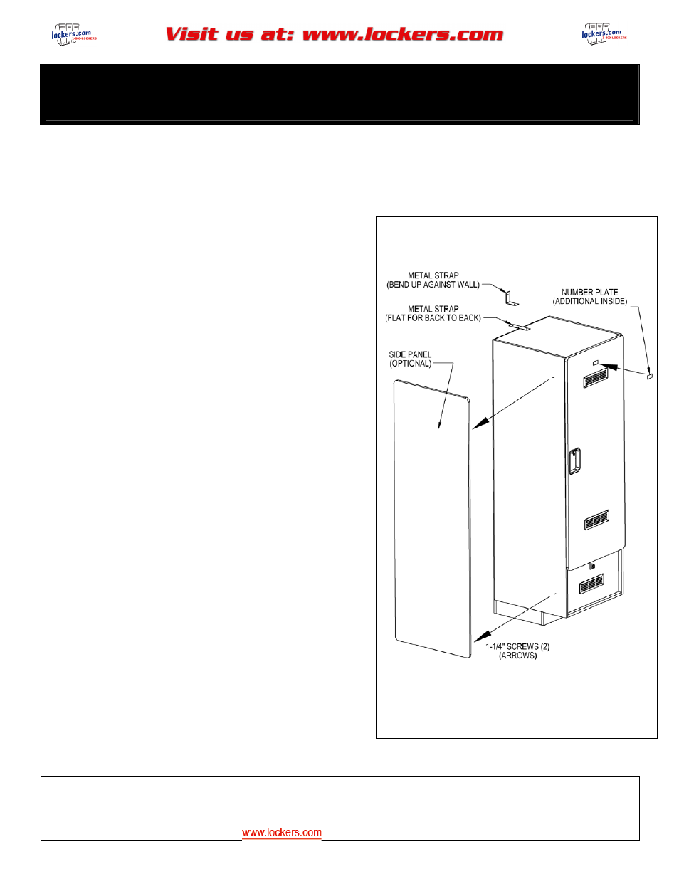 Salsbury Industries 30000 Series Designer Gear Lockers User Manual | 2 pages