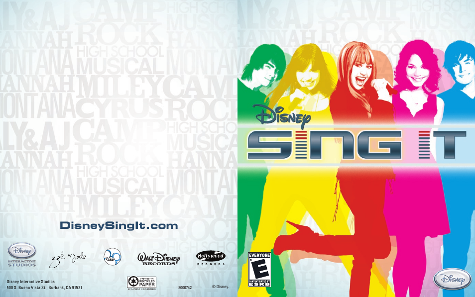 Disney Interactive Studios PlayStation 3 Sing It User Manual | 6 pages