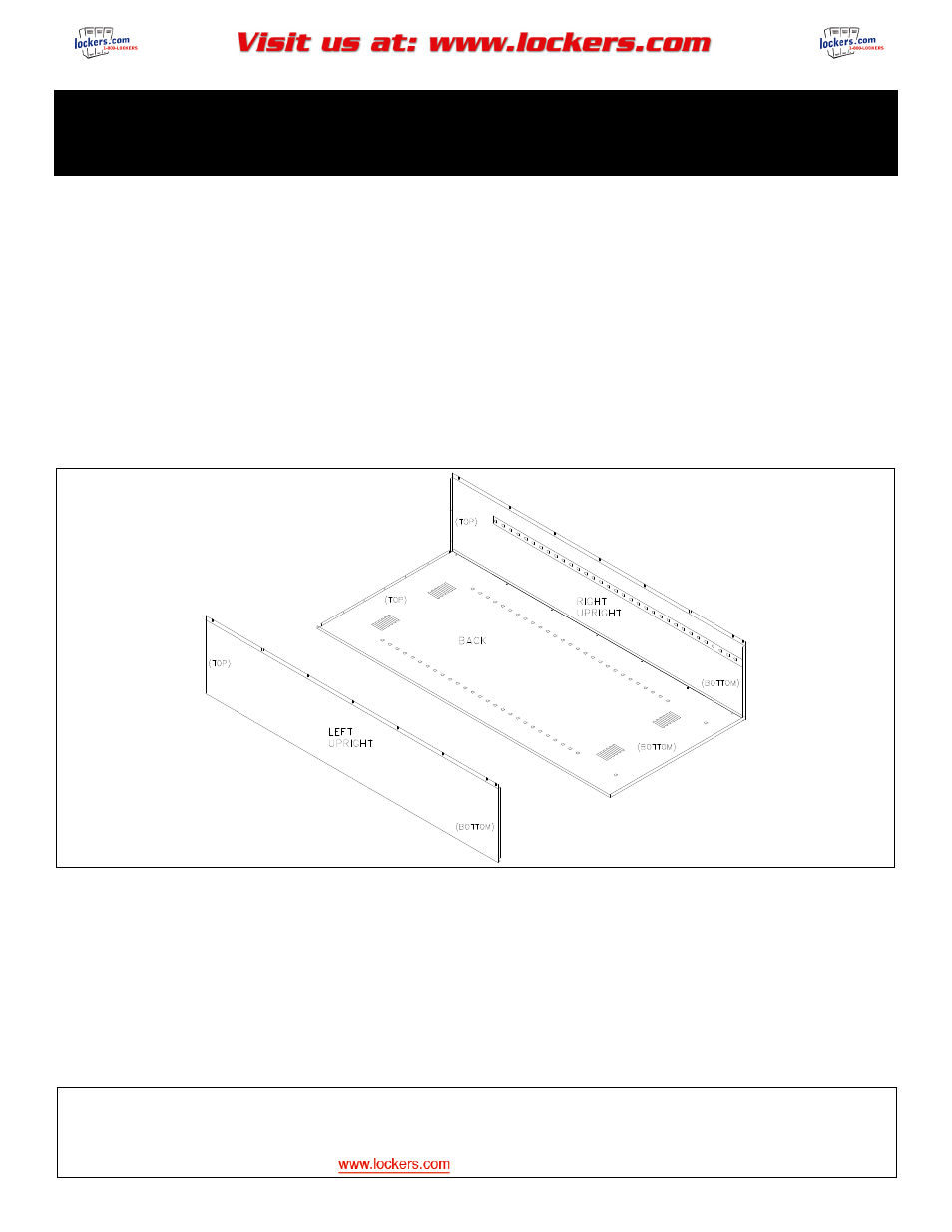 Salsbury Industries 8000 Series Heavy Duty Storage Cabinets User Manual | 4 pages