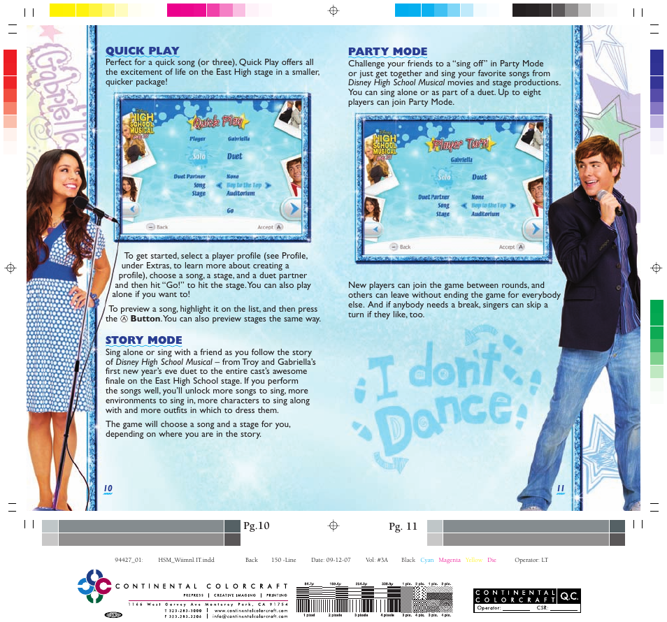 Disney Interactive Studios High School Musical: Sing It! User Manual | Page 11 / 16