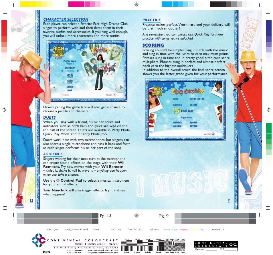 Disney Interactive Studios High School Musical: Sing It! User Manual | Page 12 / 16