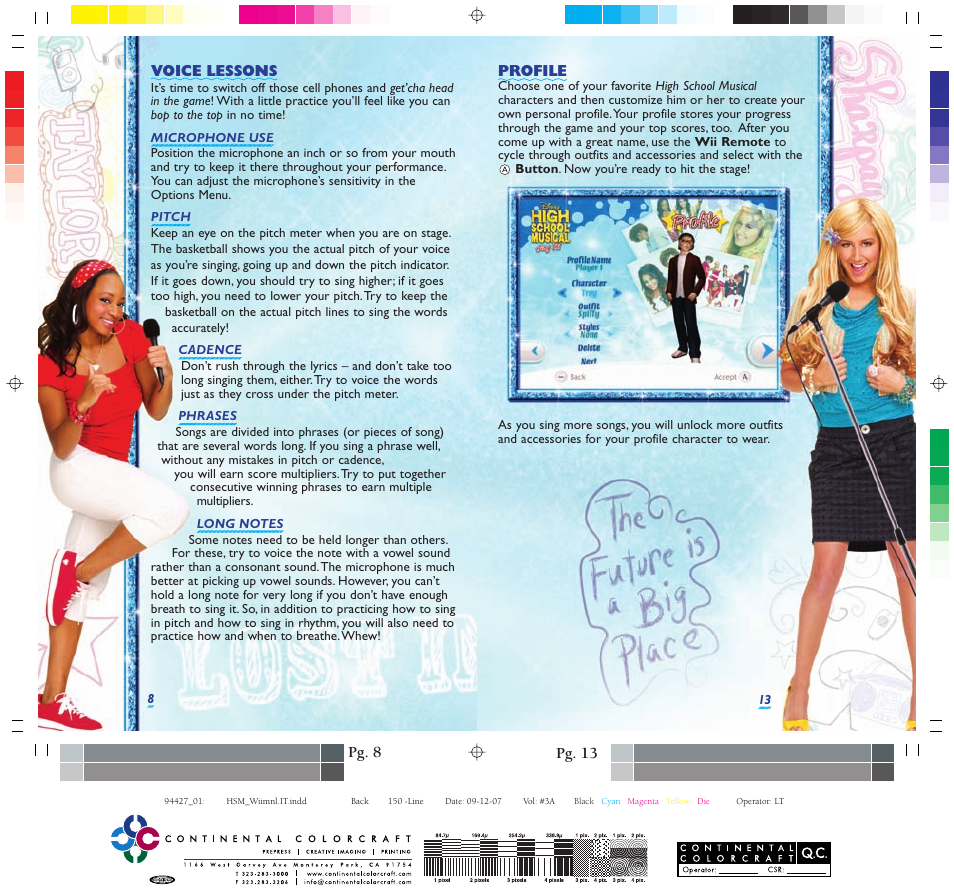 Disney Interactive Studios High School Musical: Sing It! User Manual | Page 13 / 16