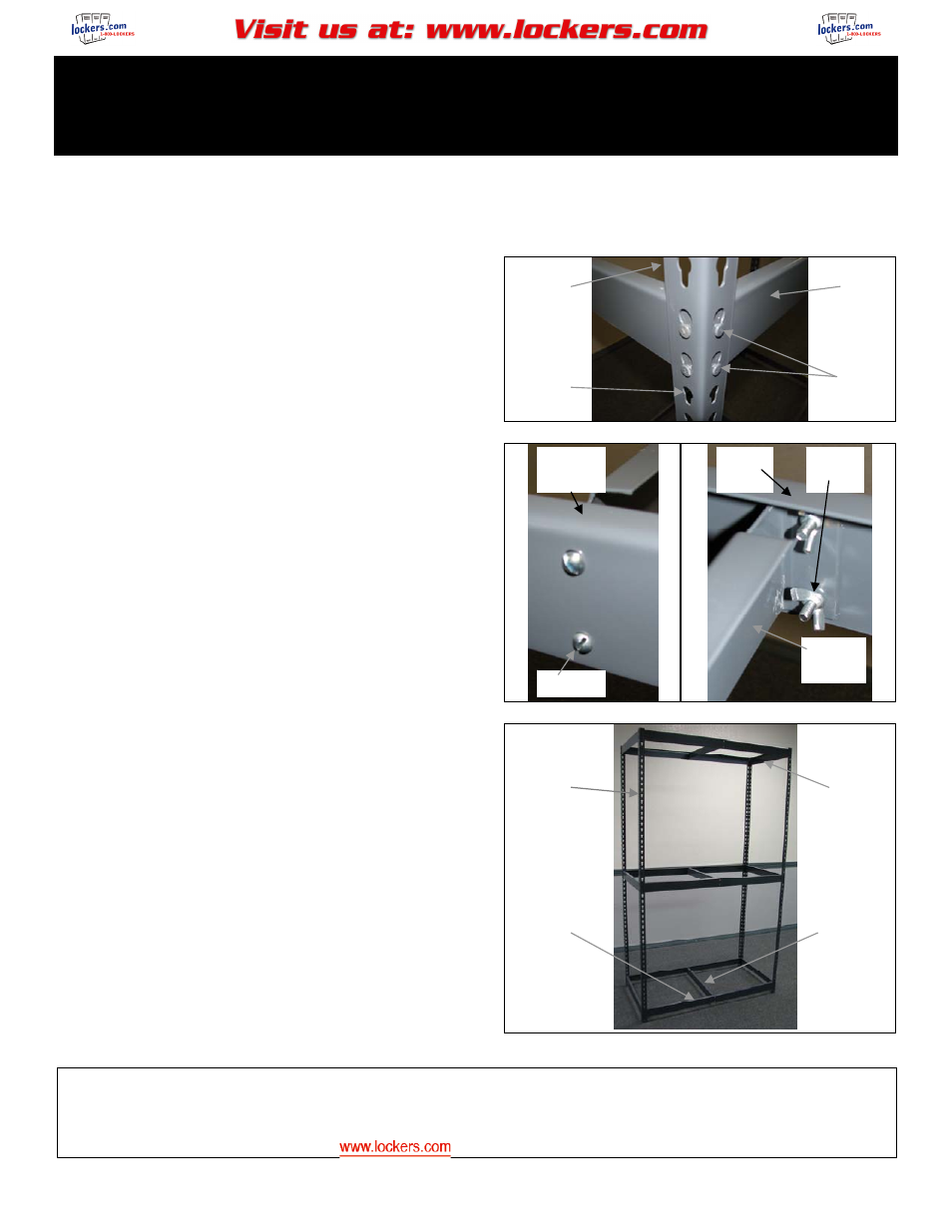Salsbury Industries 9700 Series Solid Shelving User Manual | 1 page