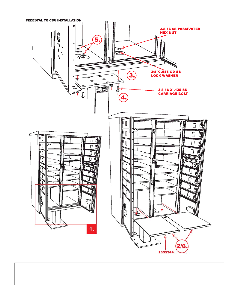 Salsbury industries | Salsbury Industries 3313 Cluster Box Units Installation User Manual | Page 10 / 10