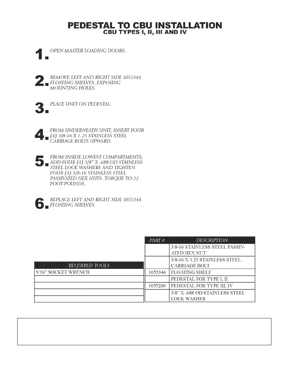 Salsbury industries | Salsbury Industries 3313 Cluster Box Units Installation User Manual | Page 9 / 10