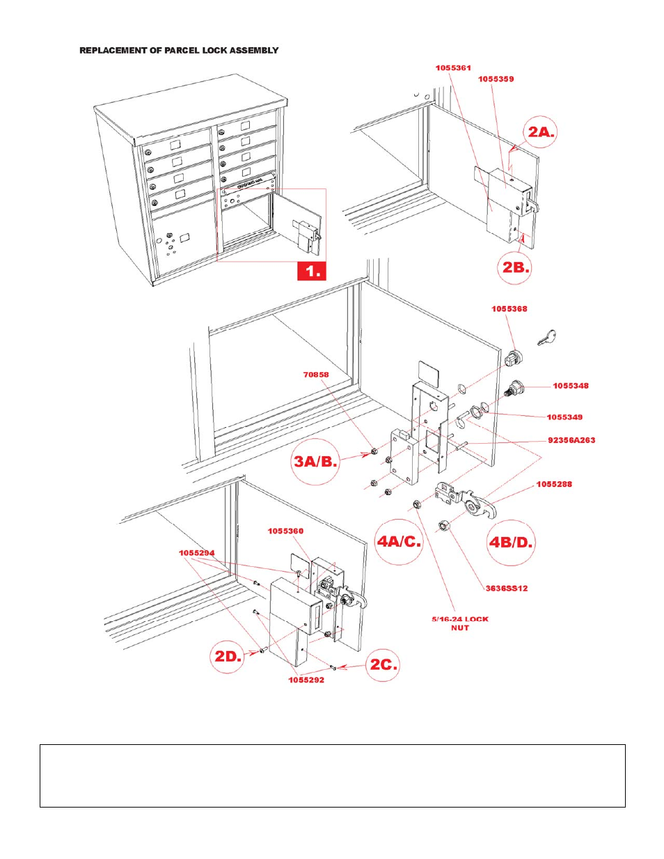 Salsbury industries | Salsbury Industries 3313 Cluster Box Units Maintenance User Manual | Page 29 / 41