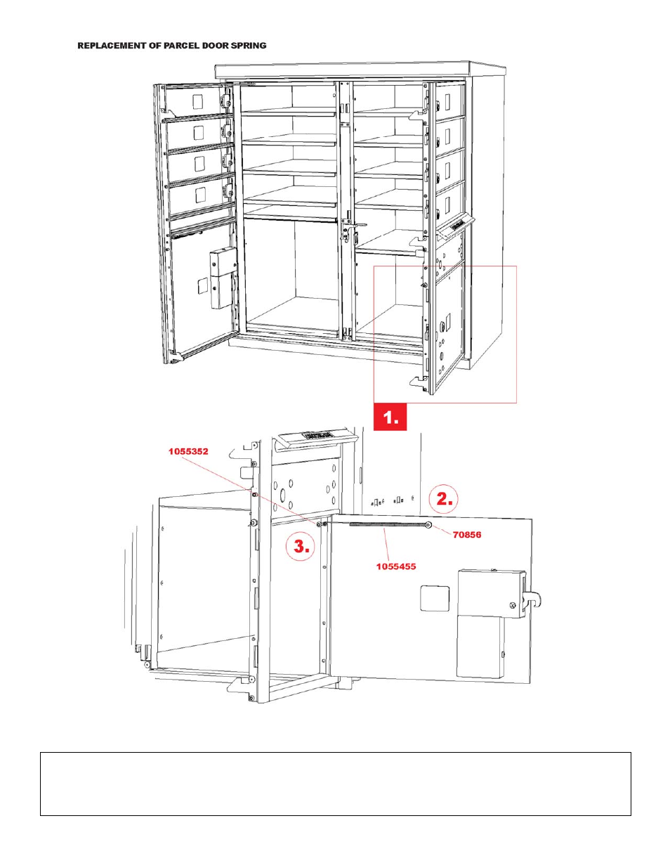 Salsbury industries | Salsbury Industries 3313 Cluster Box Units Maintenance User Manual | Page 31 / 41