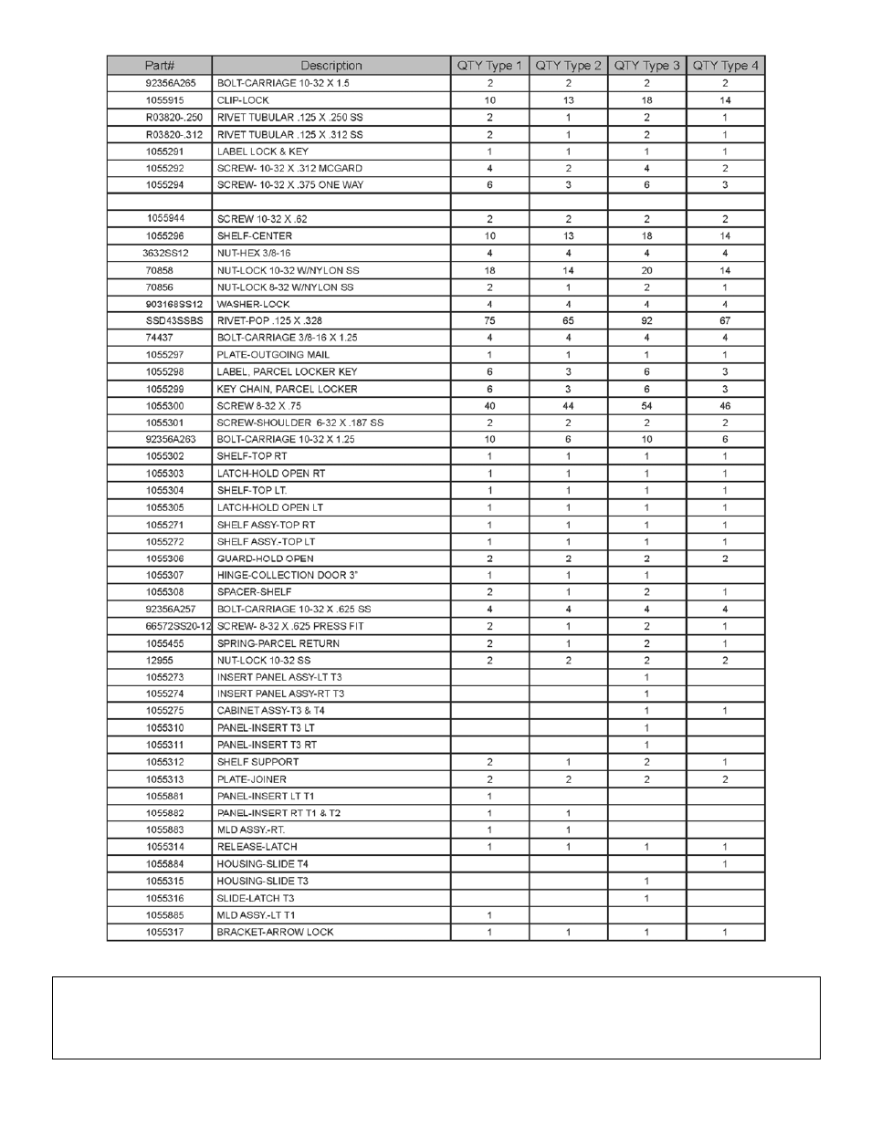 Salsbury industries | Salsbury Industries 3313 Cluster Box Units Maintenance User Manual | Page 38 / 41