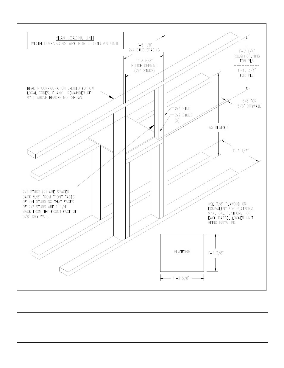 Salsbury industries | Salsbury Industries 3700 Series 4C Horizontal Mailboxes Single Parcel Lockers FRONT LOADING and REAR LOADING User Manual | Page 5 / 5
