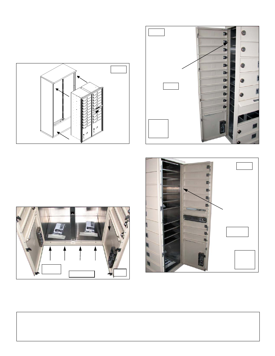 Salsbury industries | Salsbury Industries 3800 Free-Standing Enclosures For 3700 Series 4C Front Loading Horizontal Mailboxes User Manual | Page 2 / 2