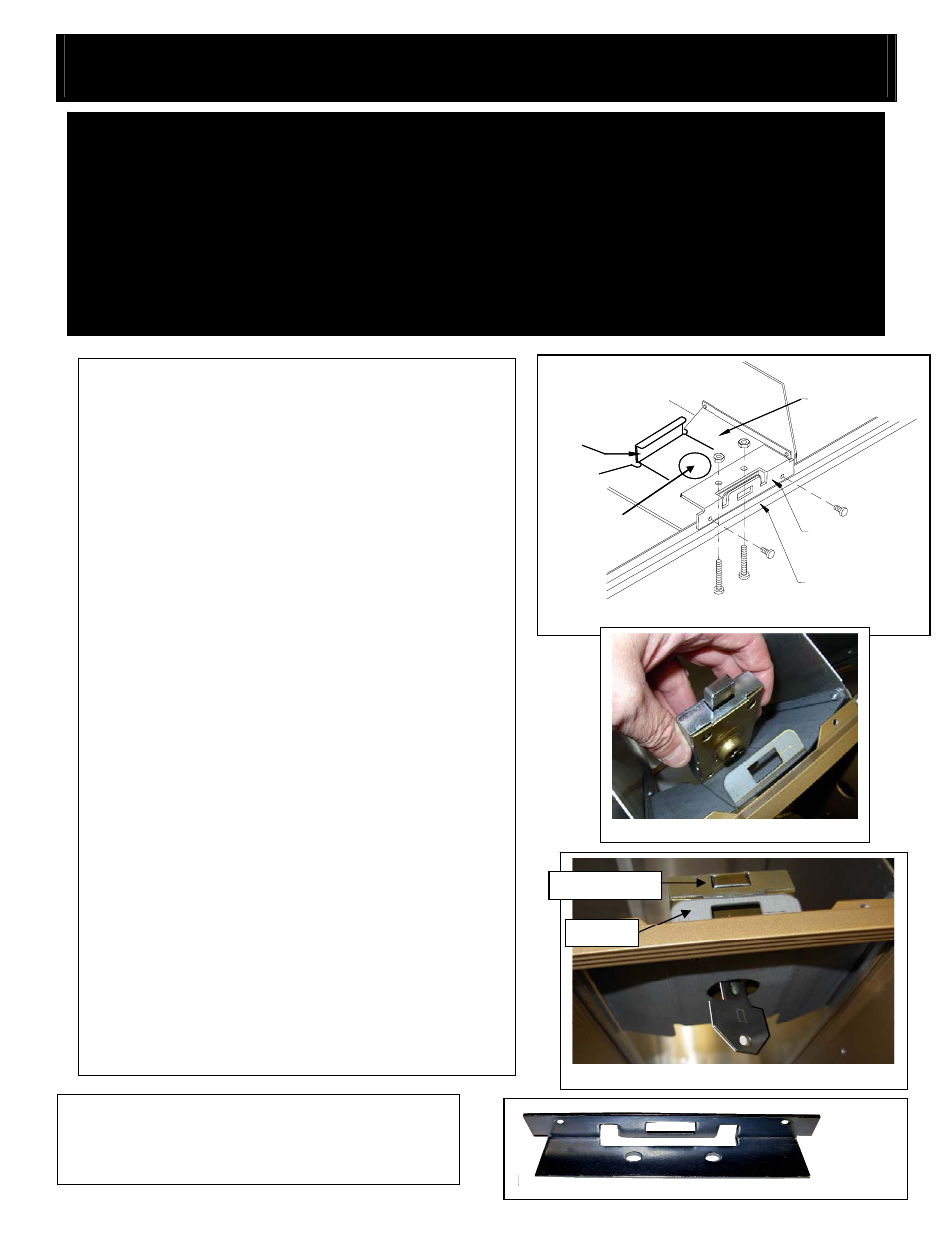 3500_4b+_alg_install_rev03.pdf, Arrow lock guard – 3500 series, Installation instructions | Important | Salsbury Industries 3500 Series Vertical Mailboxes User Manual | Page 2 / 2