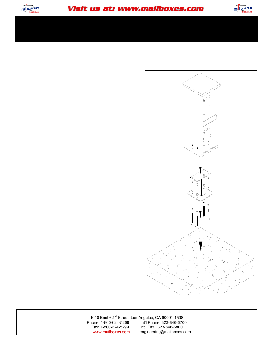 Salsbury Industries 3302 Outdoor Parcel Locker User Manual | 2 pages