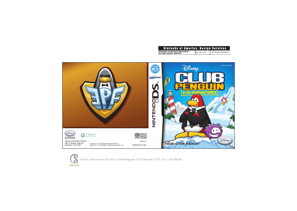 Disney Interactive Studios Disney Phineas and Ferb NTR-62-0150-001D User Manual | 12 pages