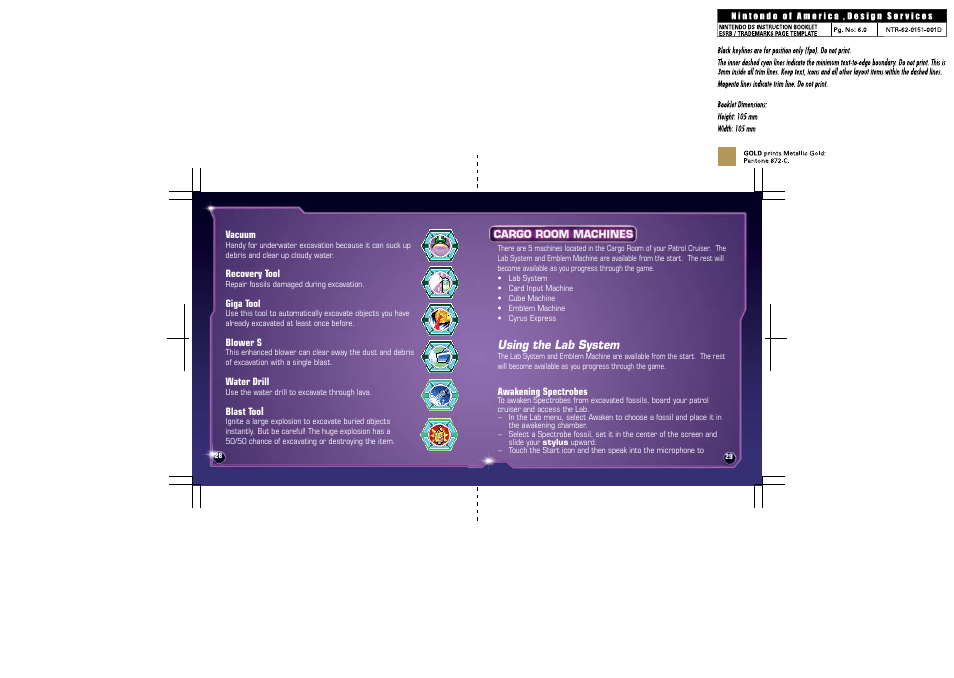 Disney Interactive Studios Spectrobes: Beyond the Portals NTR-YV4E-USA User Manual | Page 17 / 26