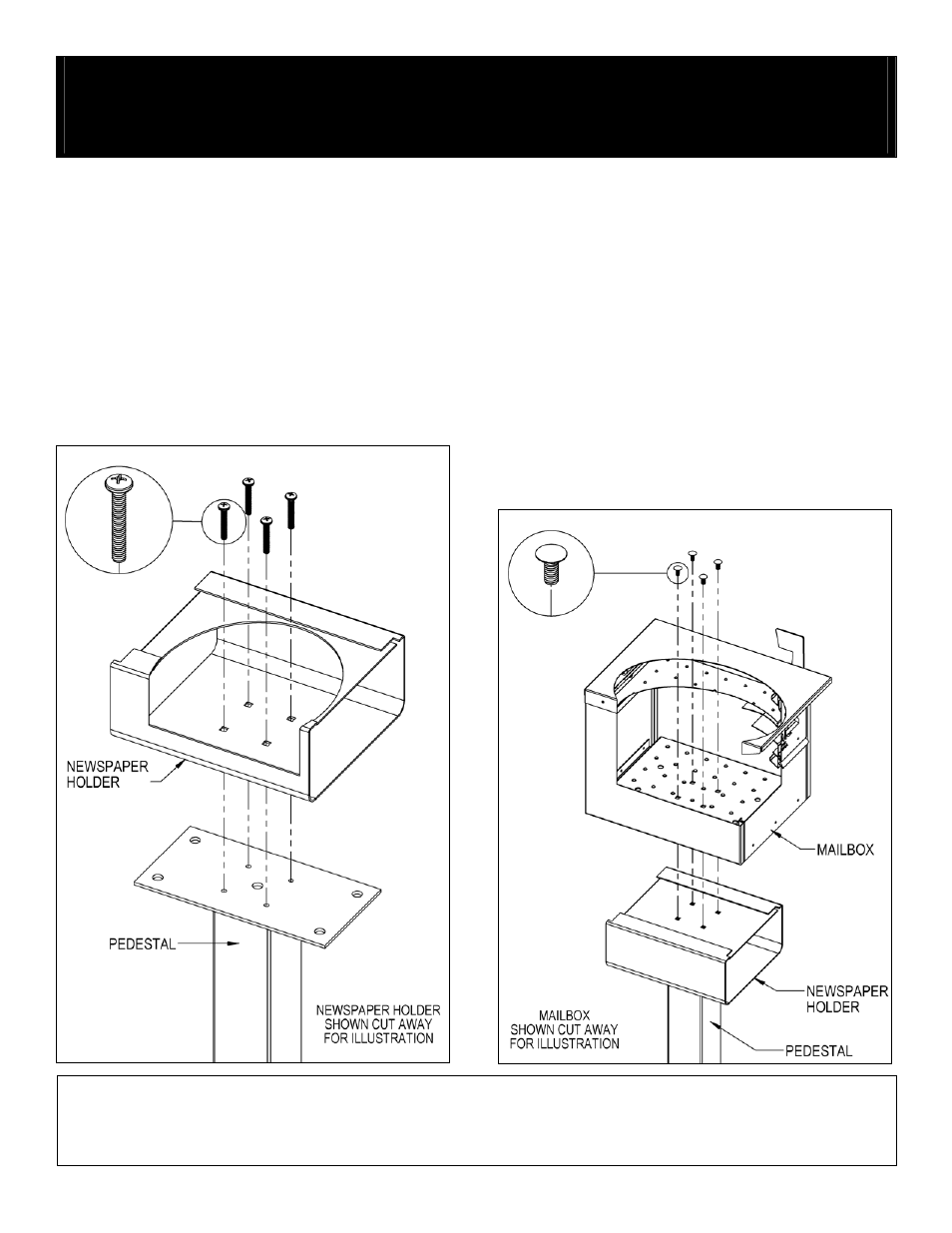 Designer roadside mailboxes – 4325d | Salsbury Industries 4325D Designer Roadside Mailboxes Pedestal Mounted User Manual | Page 3 / 13