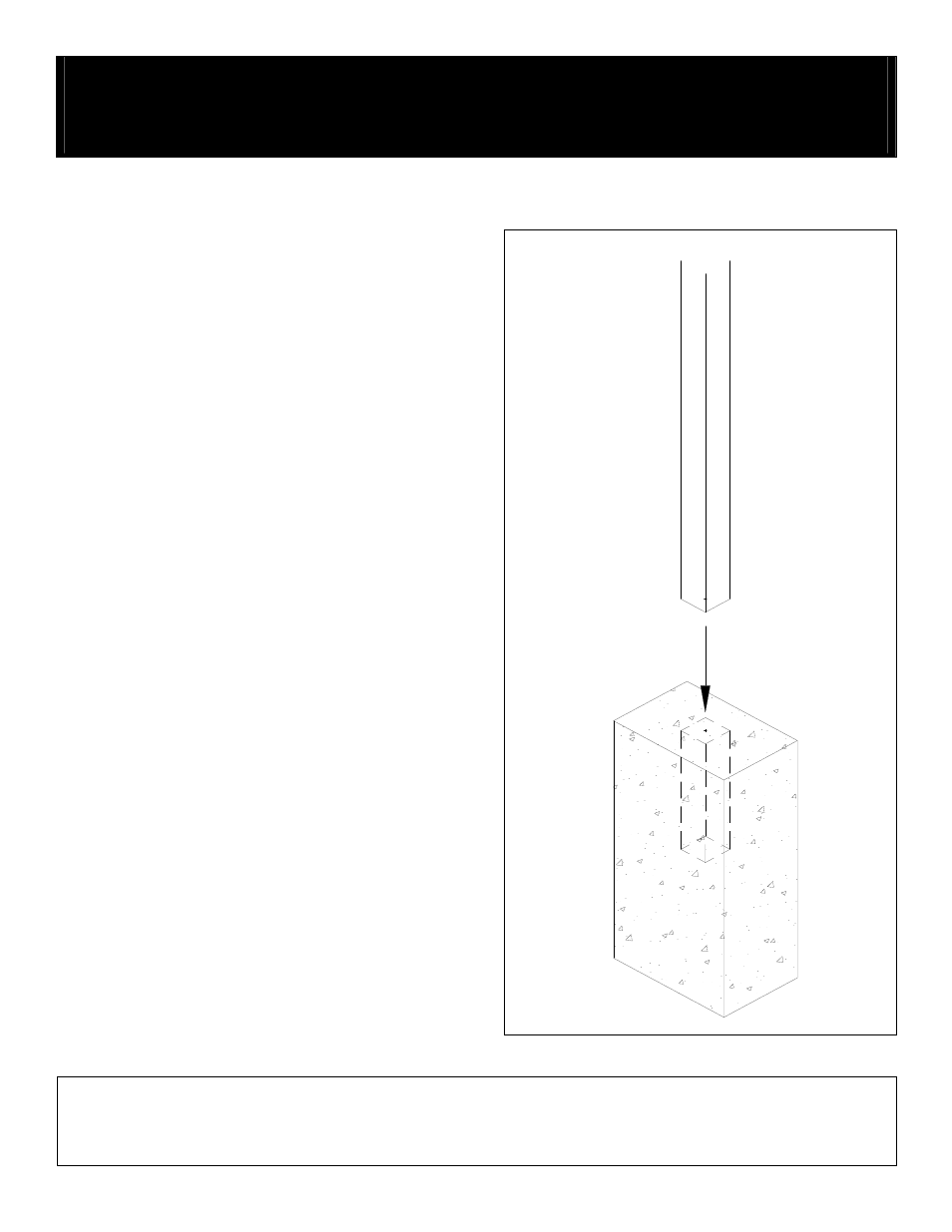 12_post05_4325d_in_ground_post_rev_01, Designer roadside mailboxes – 4325d | Salsbury Industries 4325D Designer Roadside Mailboxes Deluxe Mailbox Post User Manual | Page 2 / 2
