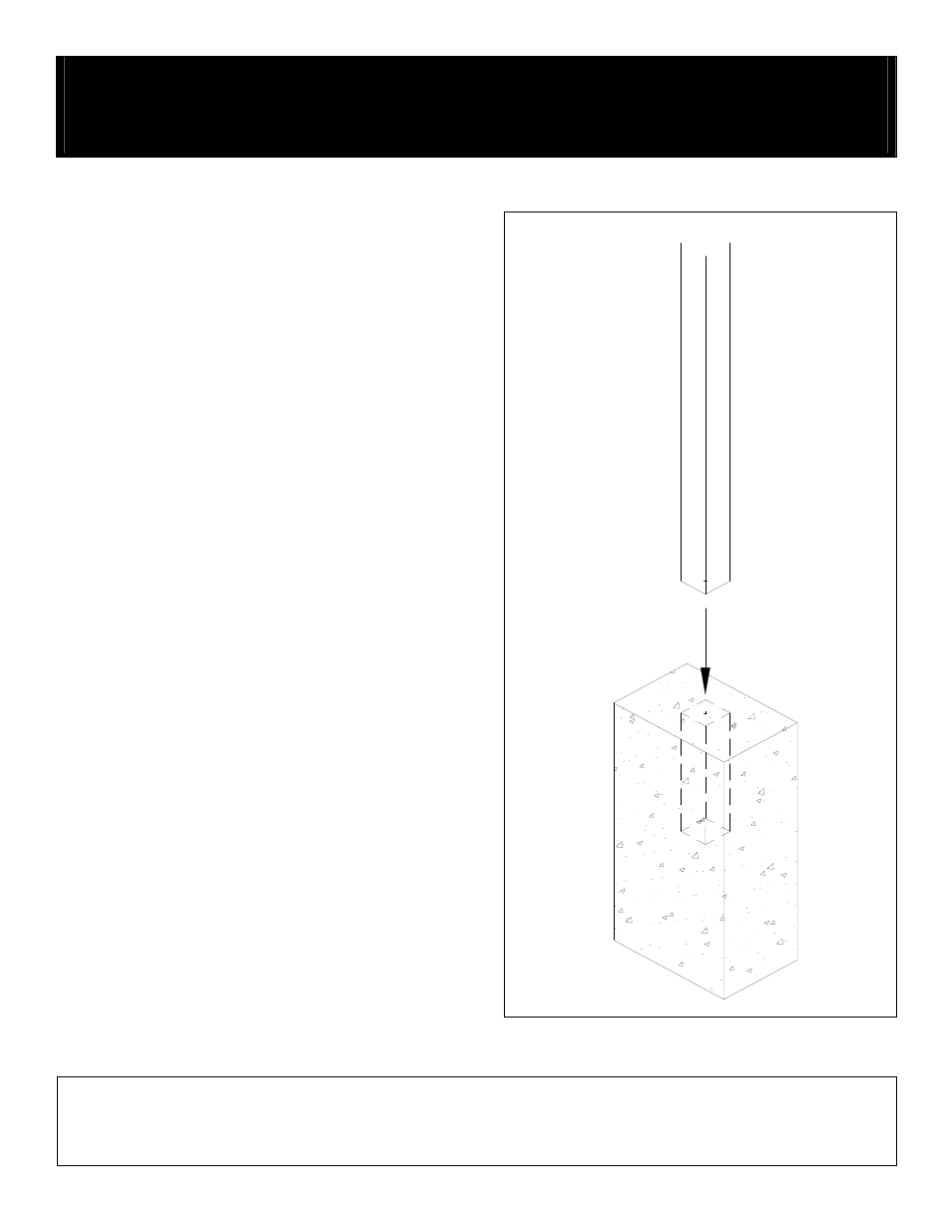 02_post01_4800_in_ground_post_rev_01, Standard mailbox posts – 4800 series | Salsbury Industries 4800 Series Standard Mailbox Post User Manual | Page 2 / 2