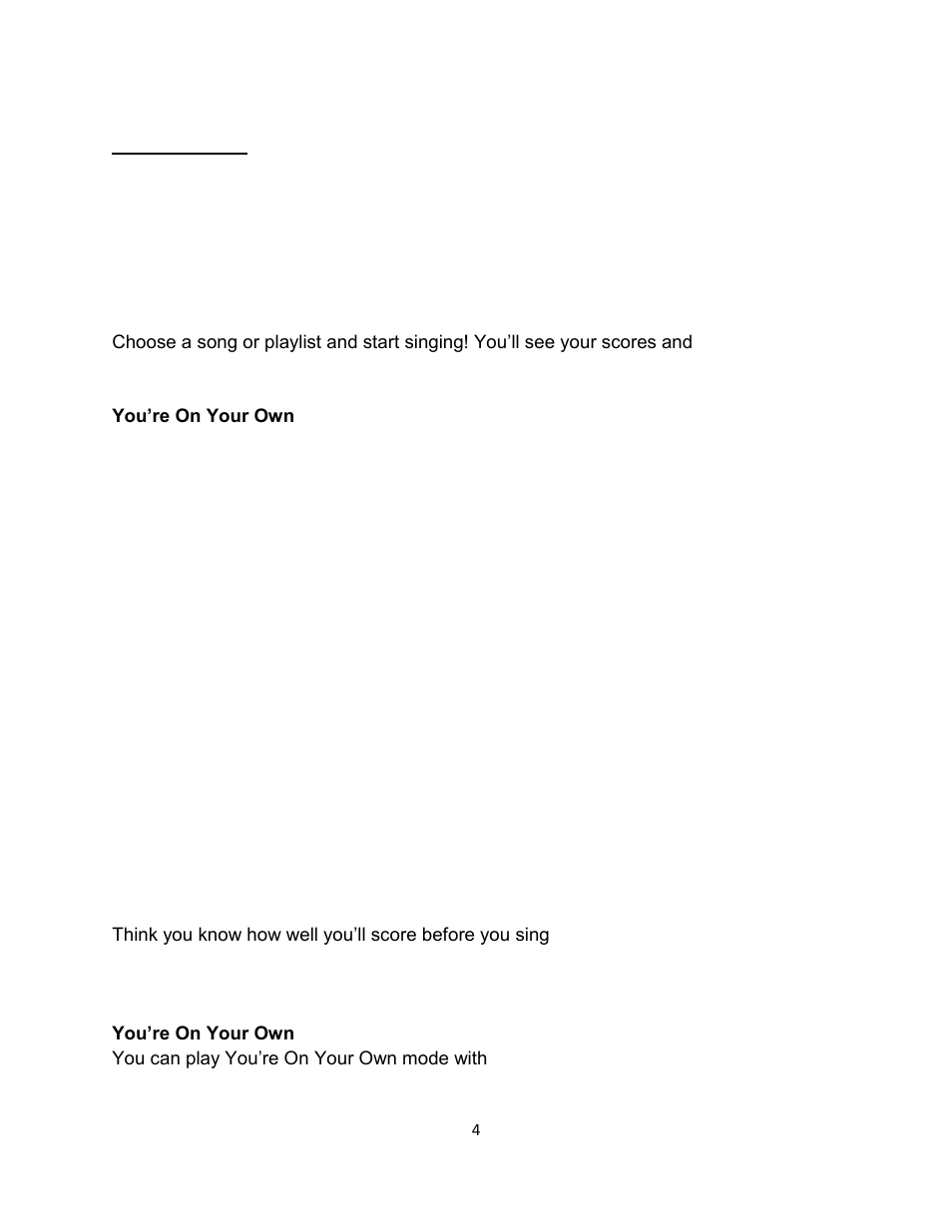 Disney Interactive Studios Sing It: Pop Hits for PLAYSTATION 3 User Manual | Page 4 / 6